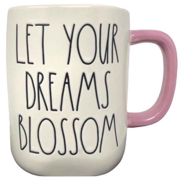 RAE DUNN Mug Let Your Dreams Blossom Coffee Cup Tea Cup - Picture 5 of 5